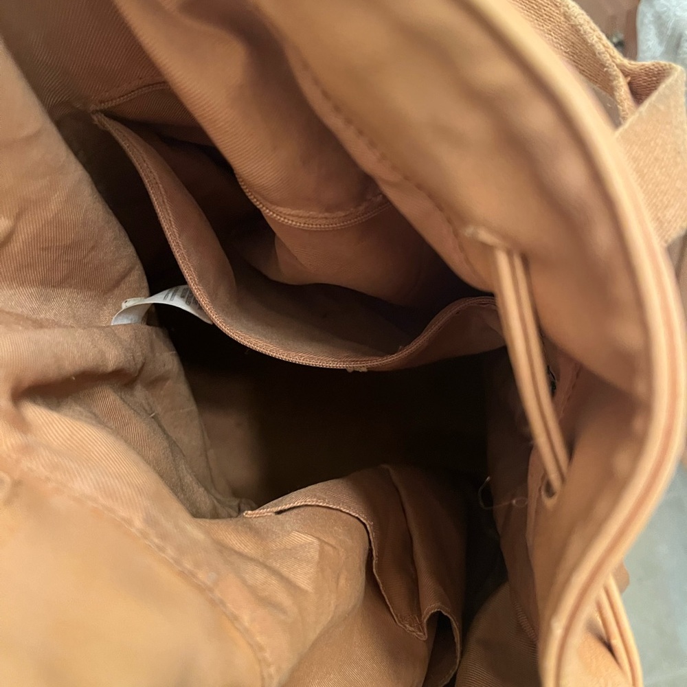 Universal Thread Camel Leather Backpack - image 4